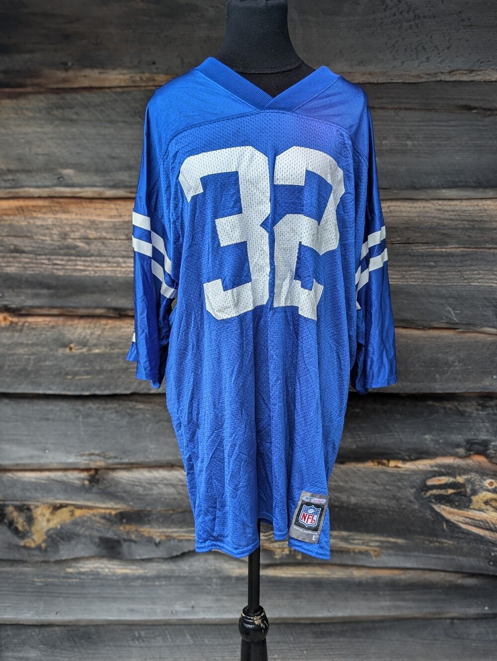 2000s Vintage Reebok NFL Edgerrin James Indianapolis Colts Jersey Size L